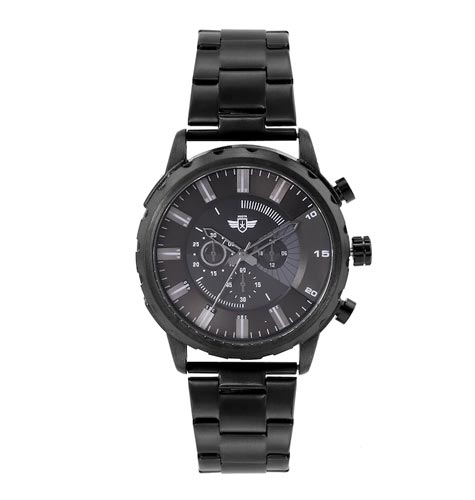 Men Black Analogue Watch MFB-PN-HP-3640